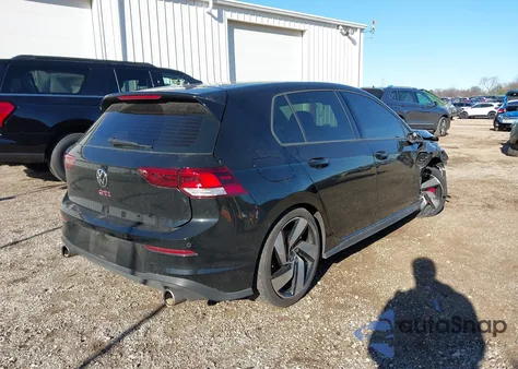 2024 Volkswagen Golf Gti 2.0T S z USA, uszkodzony, nr VIN WVWGA7CD7RW210401